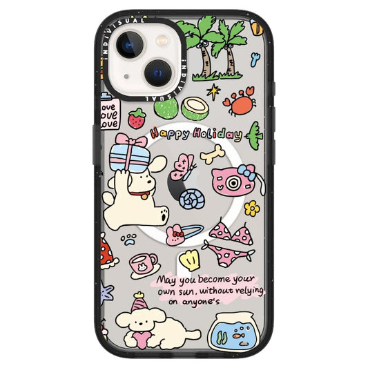 Holiday Puppy Cartoon Phone Case_ iPhone Ultra-MagSafe Case [1502043]