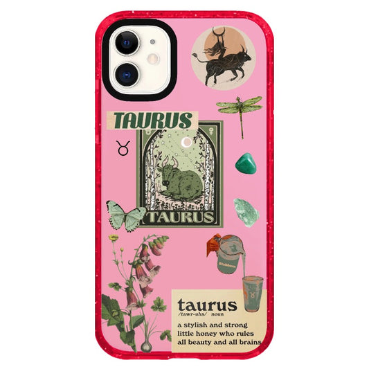 Zodiac Sign SeriesTaurus Phone Case_iPhone Clear Impact Case Limited  [1284572]