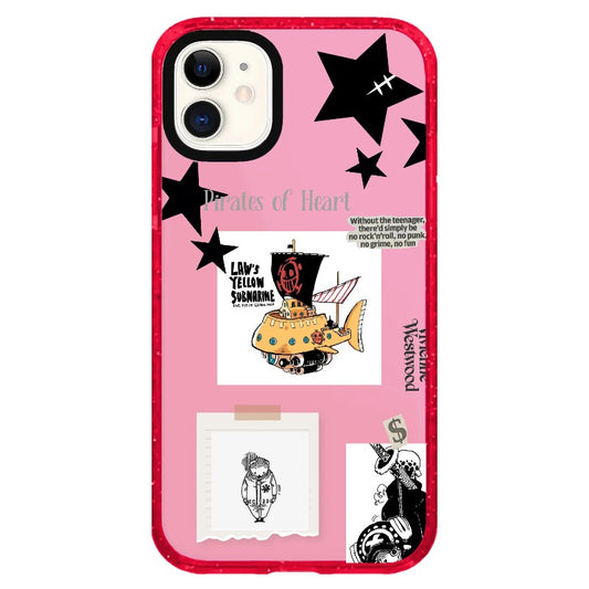 Pirates of Heart Inpired Phone Case_iPhone Clear Impact Case Limited  [724518]