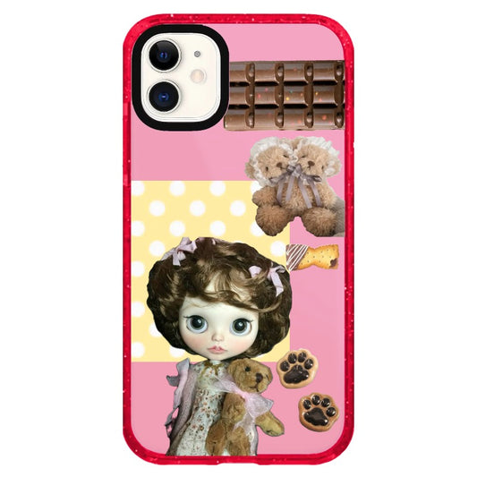 Blythe doll chocolates teddybear 🧸_iPhone Clear Impact Case Limited  [1506625]