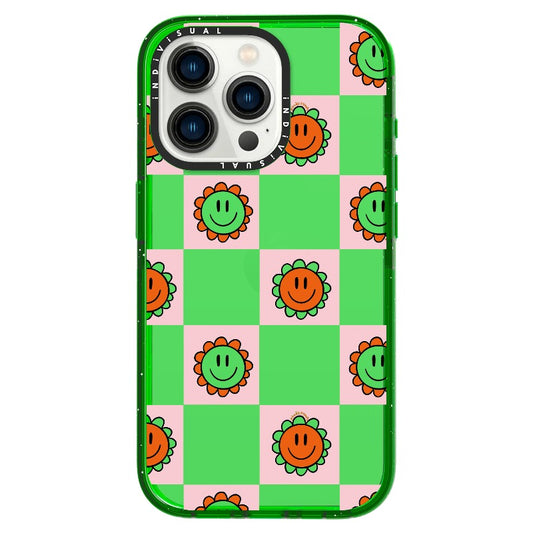 Happy Face Checkerboard Print_iPhone Ultra-Impact Case [1523881]