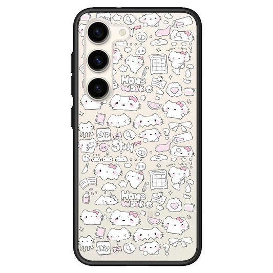 Different Shapes of Kitty Pattern_Samsung Z Flip [1505142]