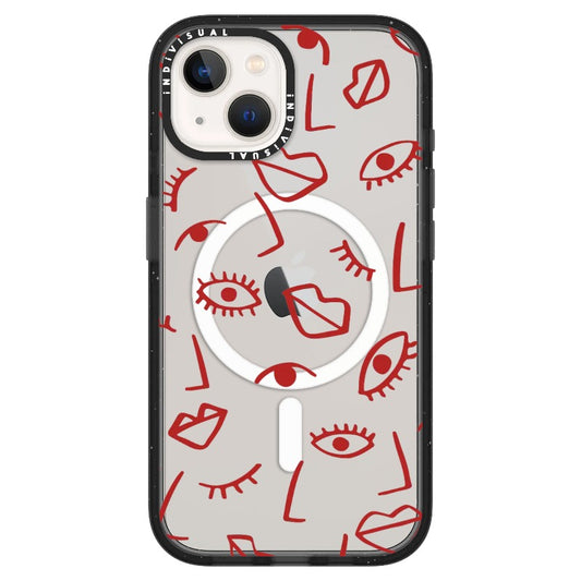 Eye, Nose, Lip Phone Case_ iPhone Ultra-MagSafe Case [1475903]