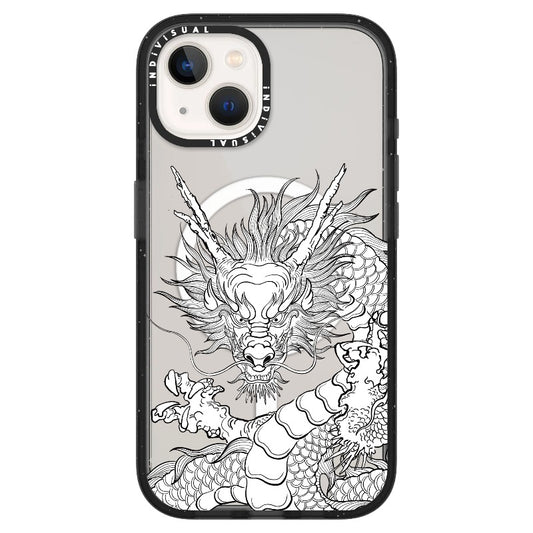 Dragon Outline Phone Case_ iPhone Ultra-MagSafe Case [1507646]