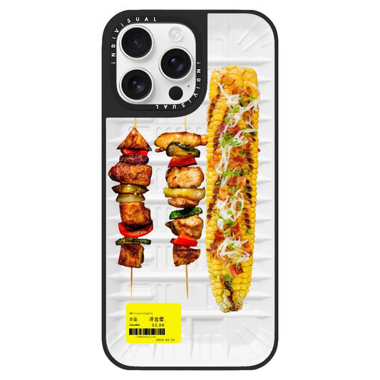 Supermarket Theme Barbecue Phone Case _Clear Impact Phone Case [1523333]