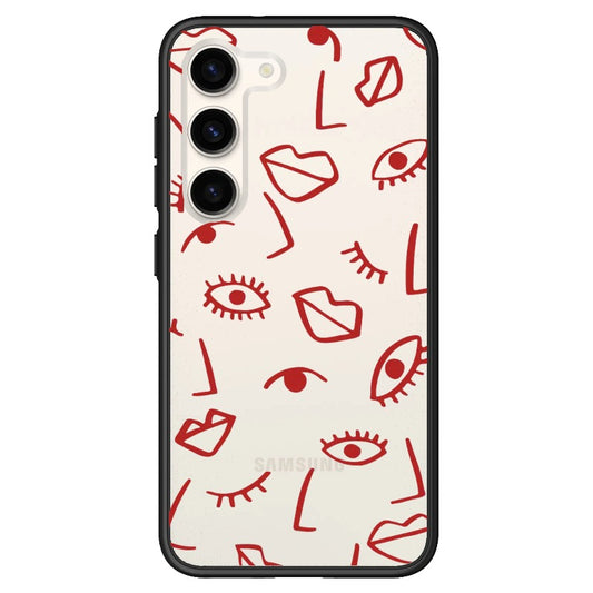 Eye, Nose, Lip Phone Case_Samsung Z Flip [1475903]