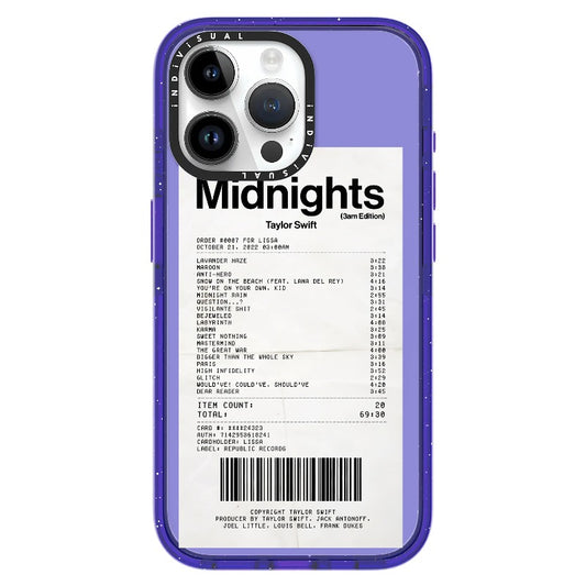 T.S Midnights Receipt Phone Case_iPhone Ultra-Impact Case [1505129]