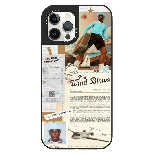 Tyler, the Creater Hot Wind Blows Call Me If You Get Lost Phone Case_Clear Impact Phone Case [1289267]