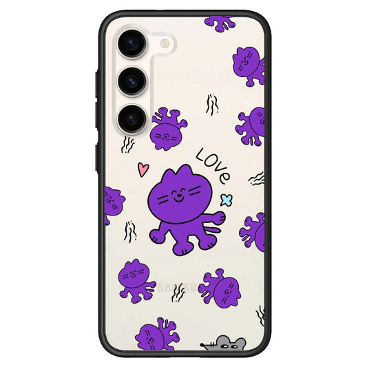 Purple Kitty Love_Samsung case [1614216]