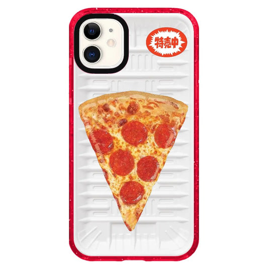 Supermarket Theme Pizza Slice Phone Case_iPhone Clear Impact Case Limited  [1284331]