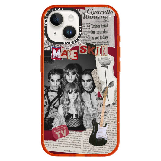 Maneskin Band Theme Red Phone case_iPhone Ultra-Impact Case [1257105]