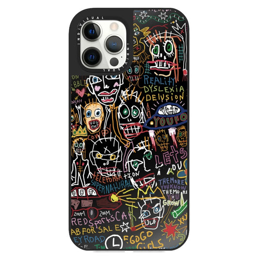 Supernatural Kid Sketch Style Phone Case_Clear Impact Phone Case [1501208]