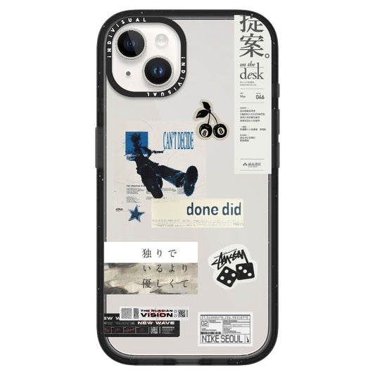 Muted Collage_Clear Impact Phone Case [1465675]