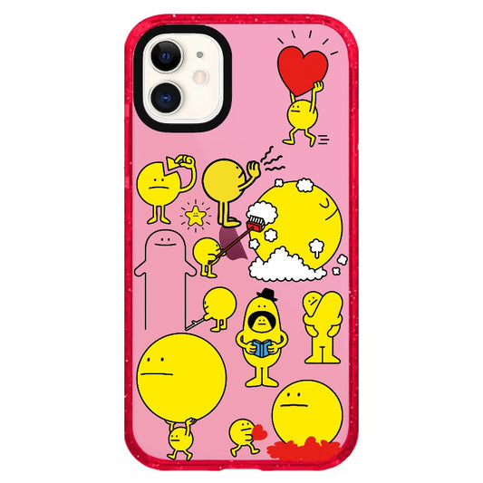 Yellow Bubble_iPhone Clear Impact Case Limited  [1618761]