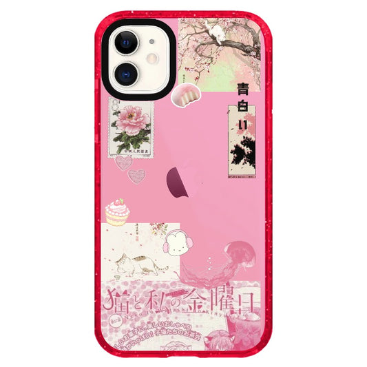 cassiskoipondshop ~ Pink Cherry Blossoms Phone Case!_iPhone Clear Impact Case Limited  [1470079]