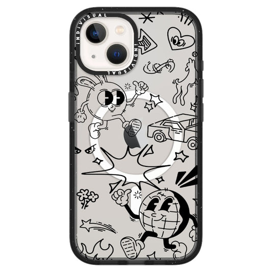 Cartoon Collage_ iPhone Ultra-MagSafe Case [1491176]