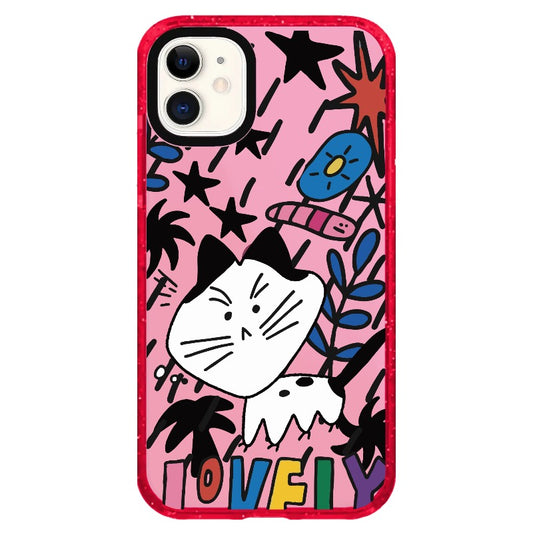 Lovely Kitty_iPhone Clear Impact Case Limited  [1624371]