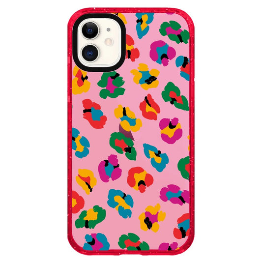 Colorful Leopard Pattern 2 Phone Case_iPhone Clear Impact Case Limited  [1506935]