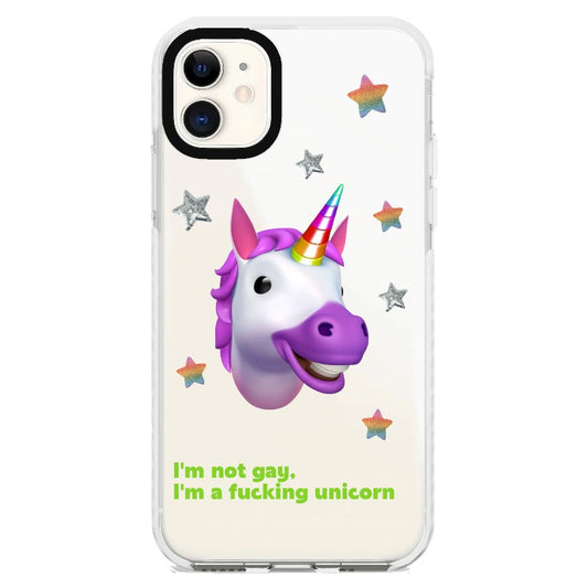 I'm Not Gay I'm a Fucking Unicorn_iPhone Clear Impact Case [1257493]