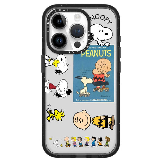 Peanuts Poster and Snoopy Stickers Phone Case_iPhone Ultra-Impact Case [1445171]