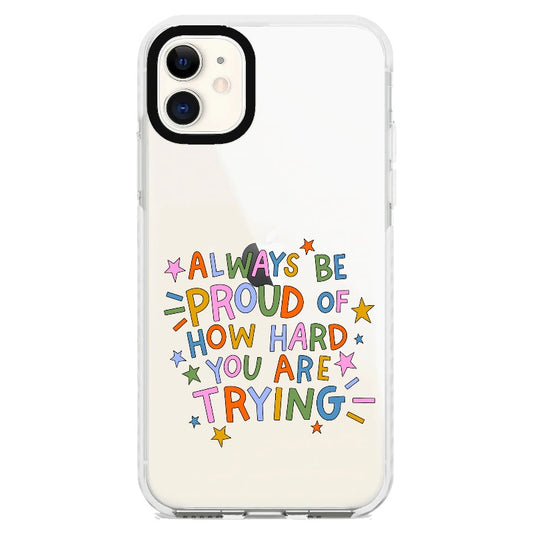 Always Be Proud_iPhone Clear Impact Case [1552147]