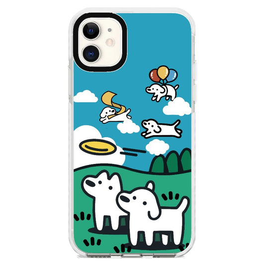 Picnic Puppy_iPhone Clear Impact Case [1607724]