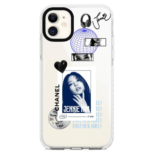 Blackpink Jennie Inspired Phonecase_iPhone Clear Impact Case [1048134]