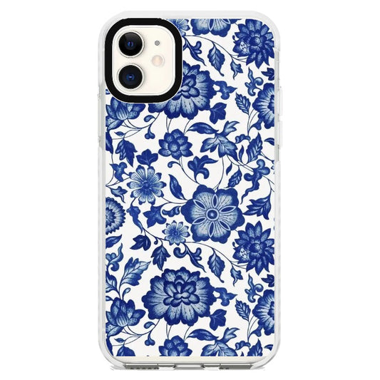 Classy China Blue and White Porcelain Phone Case_iPhone Clear Impact Case [1444122]