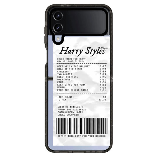 Harry's First Album Receipt Phone Case_Samsung Z Flip [1505126]