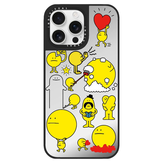 Yellow Bubble_Clear Impact Phone Case [1618761]