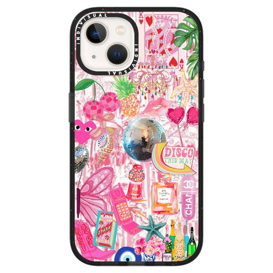 Preppy Element Collage Pink Phone Case_ iPhone Ultra-MagSafe Case [1154967]