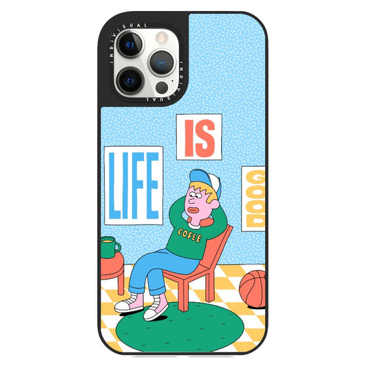 LIFE IS GOOD_Clear Impact Phone Case [1536234]