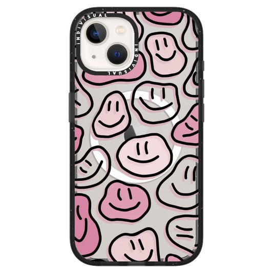 Pink Smiley Faces Phone Case_ iPhone Ultra-MagSafe Case [1495324]