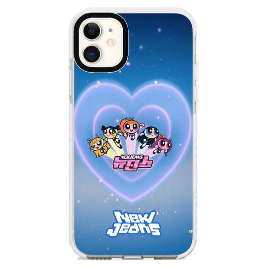 New Jeans Powerpuff Girl Inspired Phone Case_iPhone Clear Impact Case [1267561]