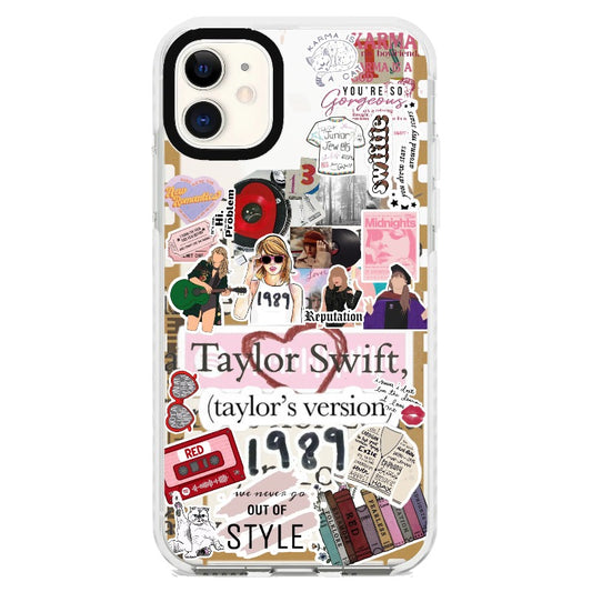 T.S Element Collage Style Phone Case_iPhone Clear Impact Case [1248854]