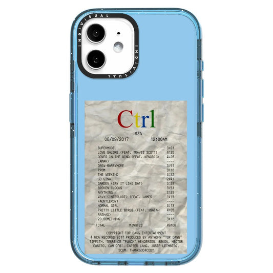 Ctrl Sza Receipt Style Phone Case_iPhone Ultra-Impact Case [1509070]