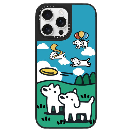 Picnic Puppy_Clear Impact Phone Case [1607724]