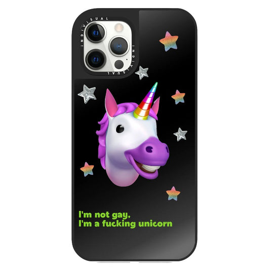 I'm Not Gay I'm a Fucking Unicorn_Clear Impact Phone Case [1257493]