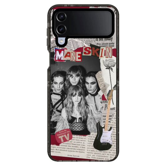 Maneskin Band Theme Red Phone case_Samsung Z Flip [1257105]