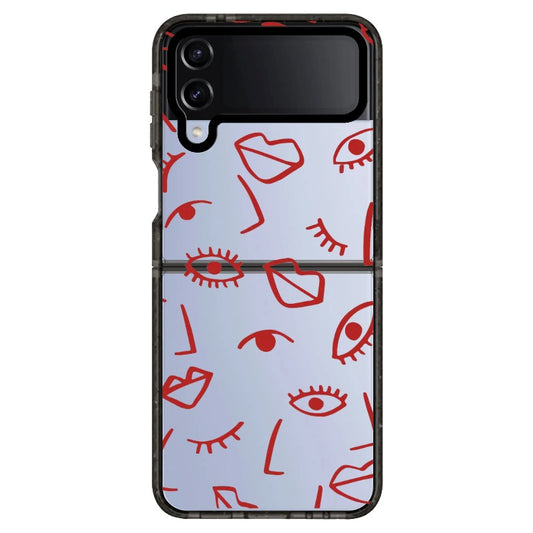 Eye, Nose, Lip Phone Case_Samsung Z Flip [1475903]