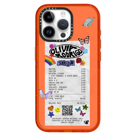 Olivia Song List Receipt Style Phone Case_iPhone Ultra-Impact Case [1509078]