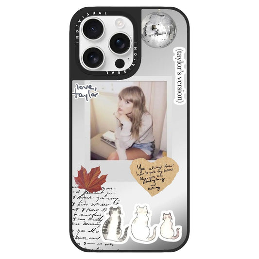 T.S Cats and Maple Leaf Phone Case_Clear Impact Phone Case [1014194]