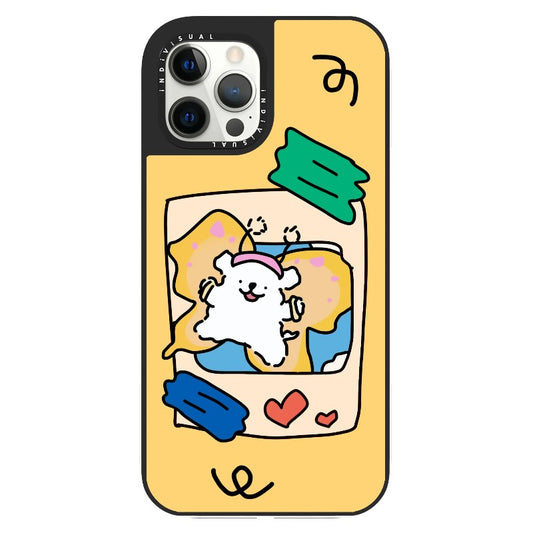 Butterfly Puppy Maltese_Clear Impact Phone Case [1602656]