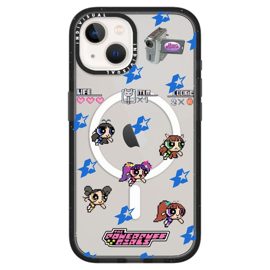 New Jeans and Power Puff Girl Pixel Game Style Phone Case_ iPhone Ultra-MagSafe Case [1284471]