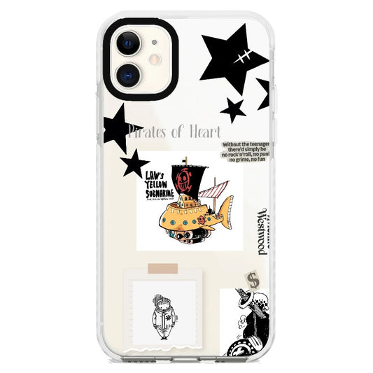 Pirates of Heart Inpired Phone Case_iPhone Clear Impact Case [724518]