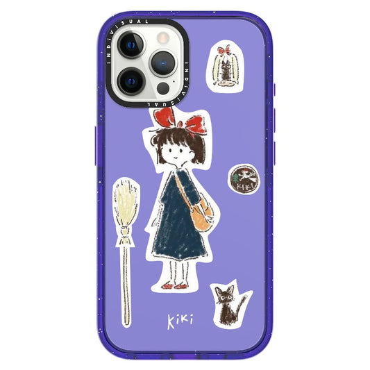 Kiki's Delivery Service Doodle Style Stickers Phone Case_iPhone Ultra-Impact Case [1448095]