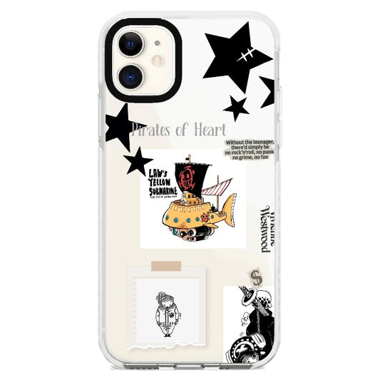 Pirates of Heart Inpired Phone Case_iPhone Clear Impact Case [724518]