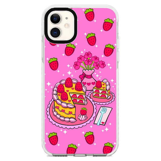 Strawberry Cake_iPhone Clear Impact Case [1552150]