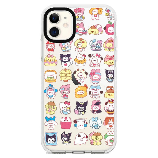 Cute Icons_iPhone Clear Impact Case [1584972]