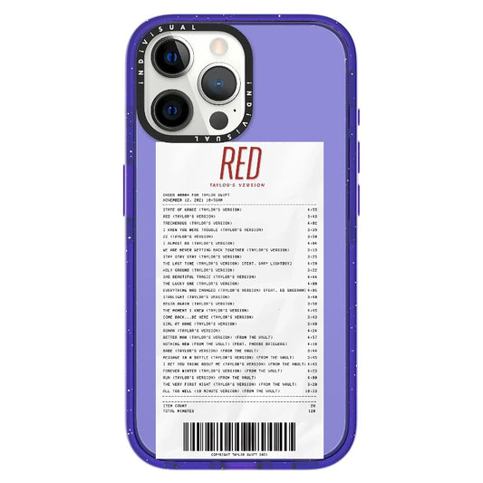 T.S Red Receipt Phone Case_iPhone Ultra-Impact Case [1505131]